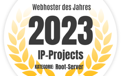 Wahl des Webhoster 2023